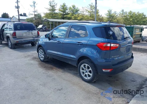 2022 Ford Ecosport Se из США, поврежденный, VIN MAJ6S3GL9NC475843